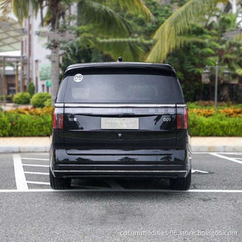Long Range Zeekr009 Electric Car Luxure Mpv 6Seater Geely 140kw 702 822 km ME WE Ev Zeekr 009